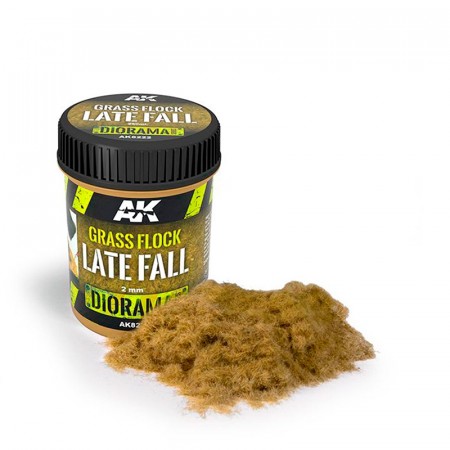 AK-Interactive Grass Flock 2mm Late Fall