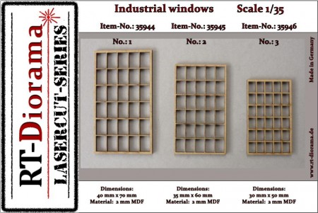 RT-Diorama 1:35 - 35946 Industrial Window No.3