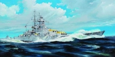 Trumpeter 1:200 - German Gneisenau Battleship (03714)