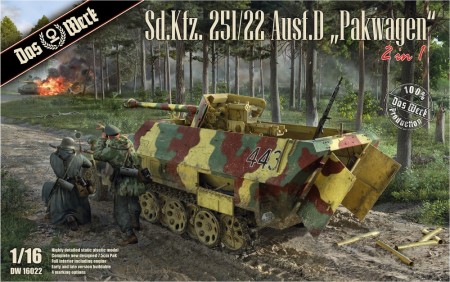 Das Werk 1:16 - Sd.Kfz. 251/22 Ausf.D „Pakwagen“