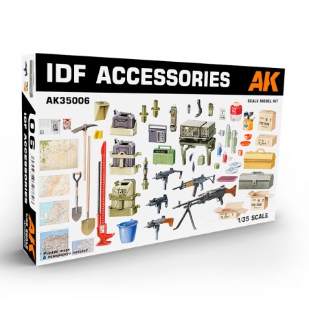 AK-Interactive 1:35 - IDF Accessories 35006 