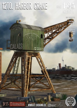 RT-Diorama 35311 12to. Harbor Crane (1:35)