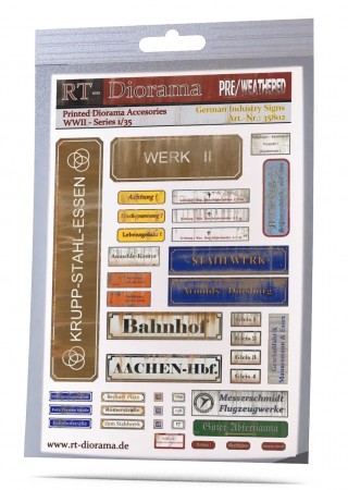 RT-Diorama 1:35 - 35802 Signs Industry (Germany)