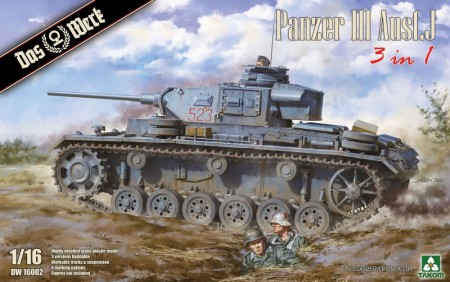 Das Werk 1:16 - Panzer III Ausf. J 3in1