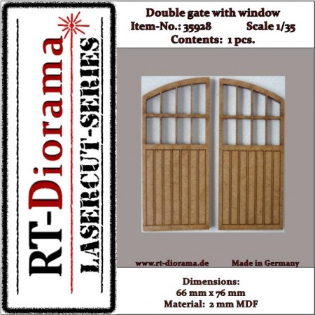 RT-Diorama 1:35 - 35928 Double Door with Window