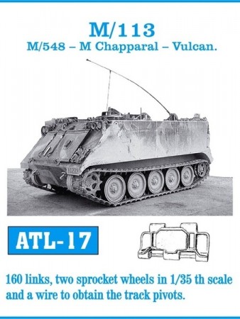 FriulModel 1:35 - ATL-17 M/113 M/548 – M Chapparal – Vulkan