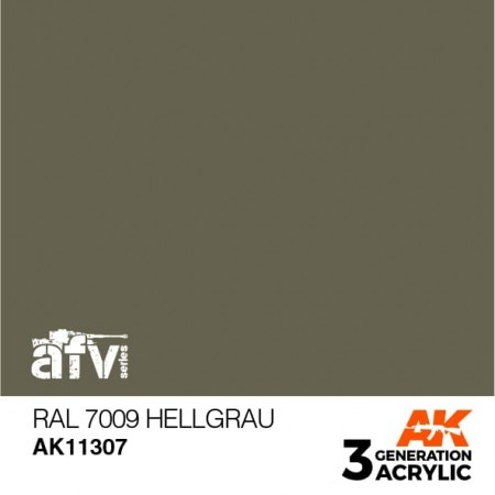 RAL 7009 Hellgrau 
