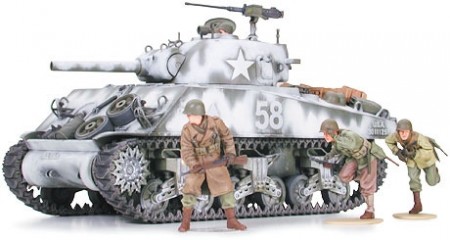 Tamiya 1:35 - U.S Medium Tank M4A3 Sherman 105mm Howitzer (Assault Support) (35251)