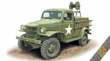 ACE 1:72 -WC-43 (T-215) Telephone Installation And Maintenance 1/2 Ton Truck (72593)