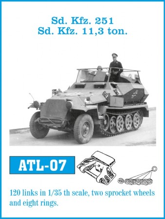 FriulModel 1:35 - ATL-07 Sd. Kfz. 251 Halftrack
