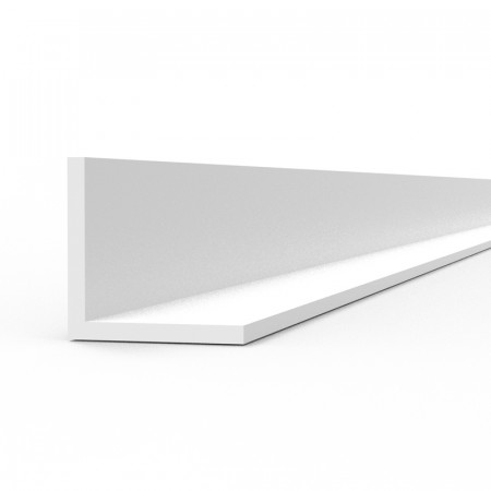 Angle 2.5 x 2.5 x 350mm - STYRENE STRIP