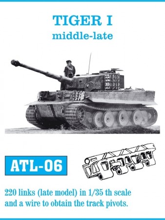 FriulModel 1:35 - ATL-06 Tiger I (middle / late) / Sturmtiger tracks